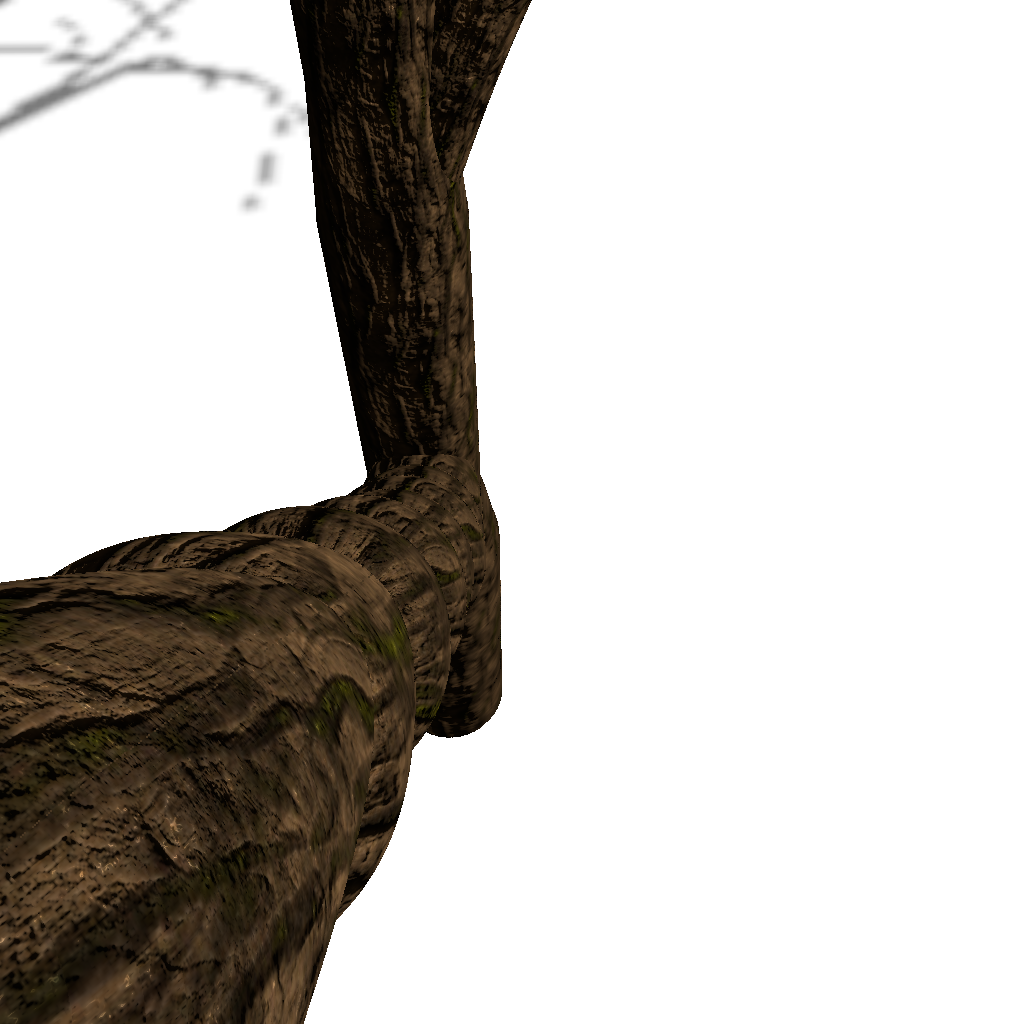 Broken ray marching on grazing angles